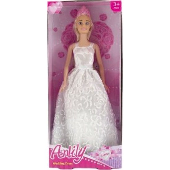 Panenka nevěsta Anlily v šatech - mix 3 barvy