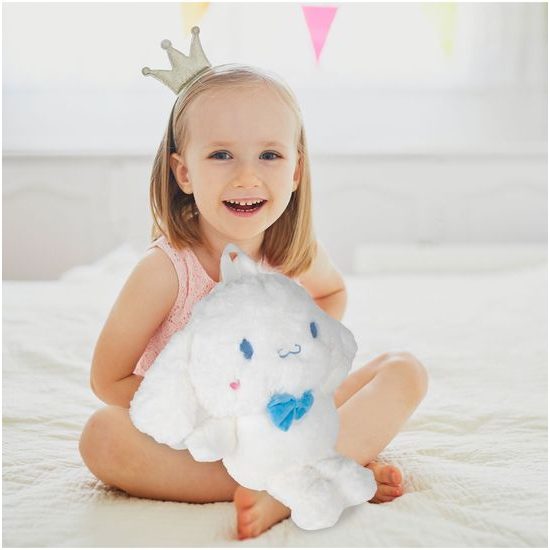 Plyšový batůžek bílý Králíček