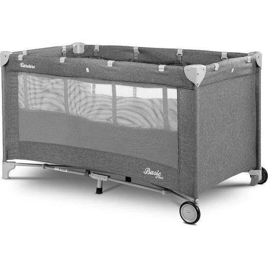 Cestovní postýlka CARETERO Basic Plus 2017 graphite