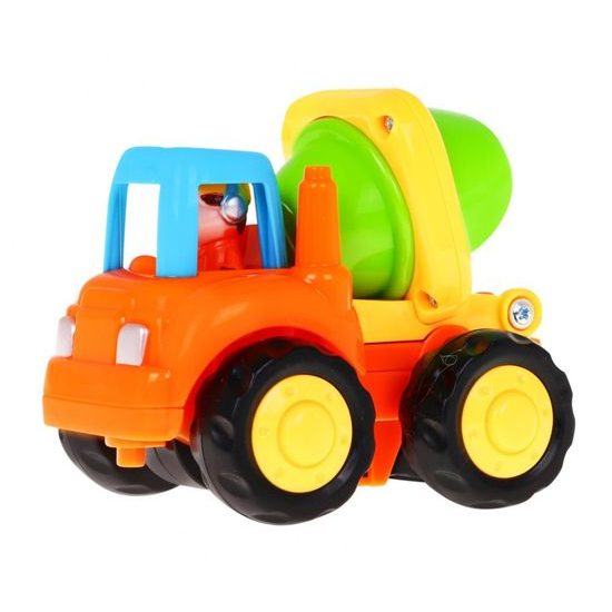 Huile Toys sestava 4 autíček na setrvačník Farm Country Vehicle