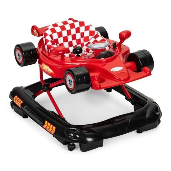 Ecotoys dětské vzdělávací chodítko Formule - červené