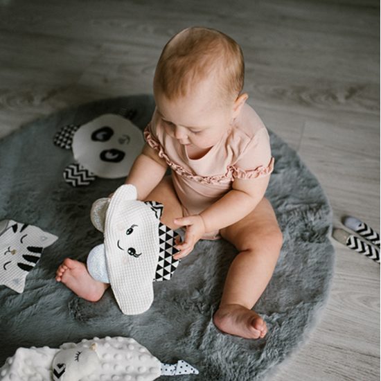 Plyšový šustící Obláček