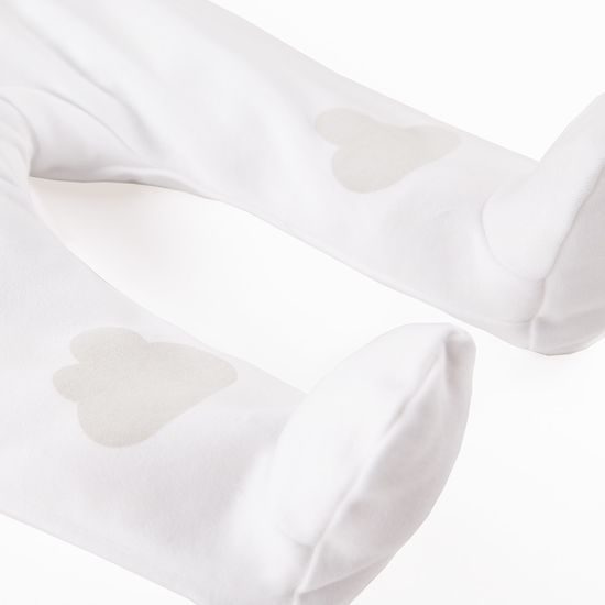 EEVI Polodupačky Mellow bílá 56 (0-3m)