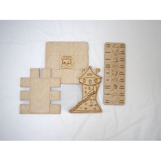 Montíkova matematika v boxe – HRAD - základný set