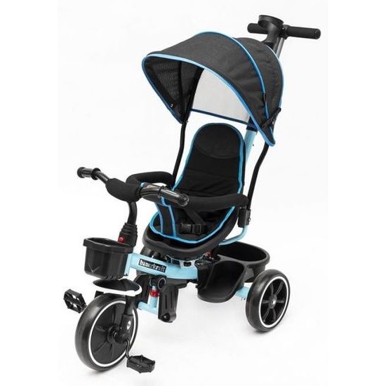 Ecotoys dětská tříkolka s otočným sedadlem X360 světle modrá