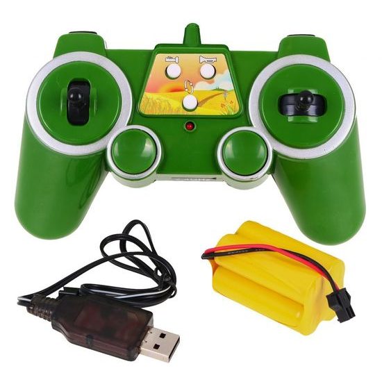 Traktor s vlečkou na dálkové ovládání Double E 1:16