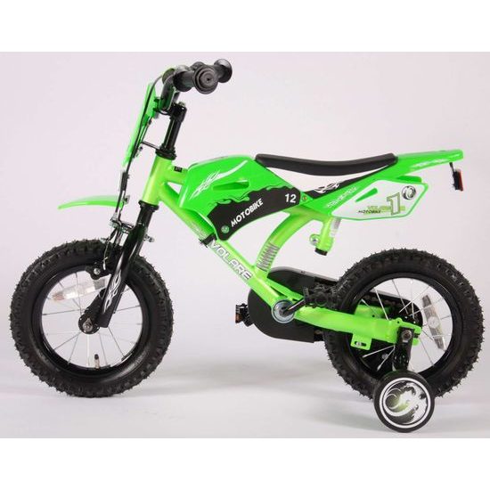 Dětské kolo Volare Motobike Green 12"