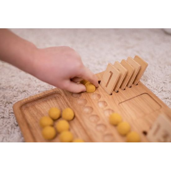 Doska s číslicami 1-20