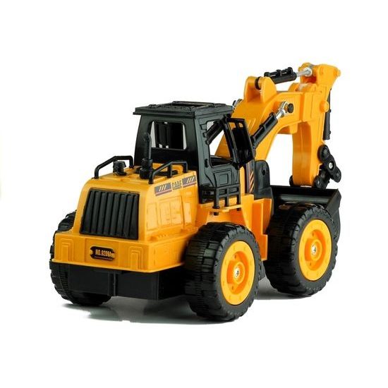 Bagr na dálkové ovládání Cate s pohyblivou širokou lžící 1:36