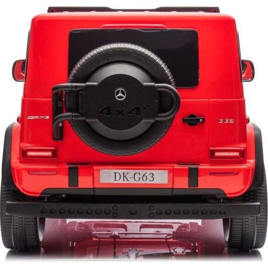 Elektrické autíčko Mercedes G63 XXL 4x4 červené