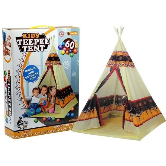 Teepee stan Indiánský + 60 míčků
