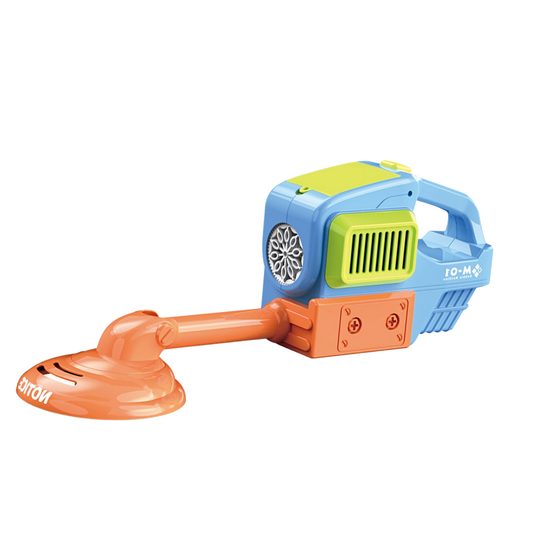 Detský bublifuk Strunová kosačka - modrá