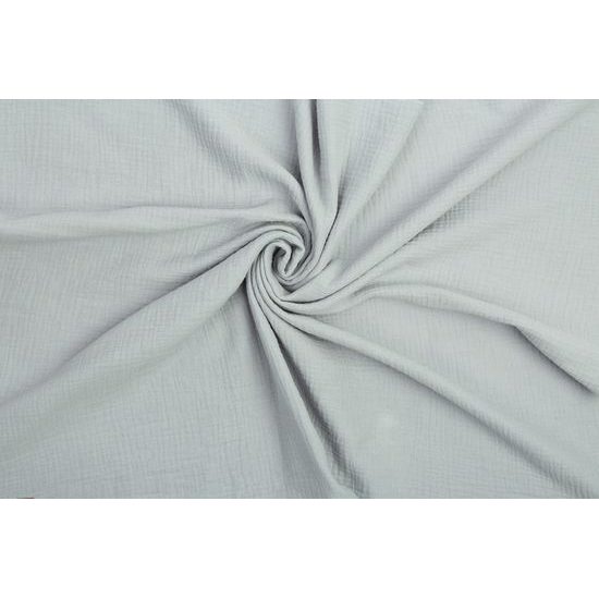 Dětská mušelinová deka Sensillo 75x100 cm - silver