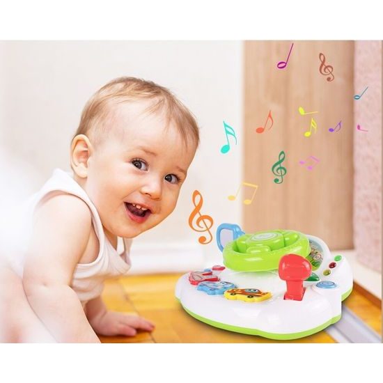 Interaktivní volant pro nejmenší se světlem a zvukem Baby Drive