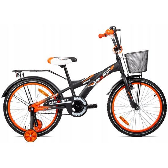 Mexller dětské kolo BMX 20" černooranžová