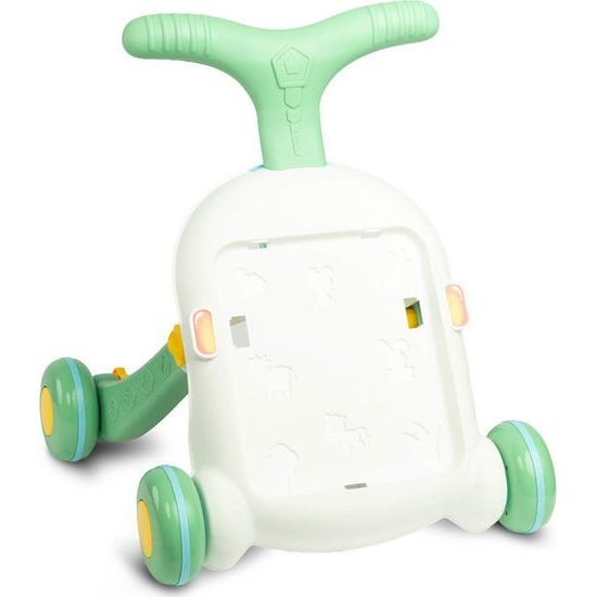 Odstrkovadlo a edukační stůl 2v1 Spark zelená