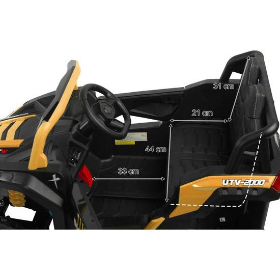 Elektrická čtyřkolka AXEL růžová