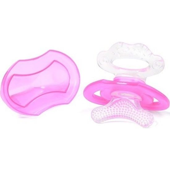 Baby Ono masážní silikon kousátko růžová