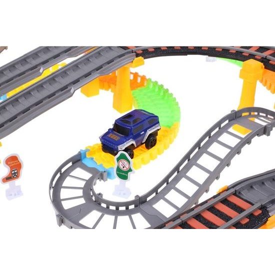 Dětská vláčkodráha se zvukem Cartoon Trail 192 součástí