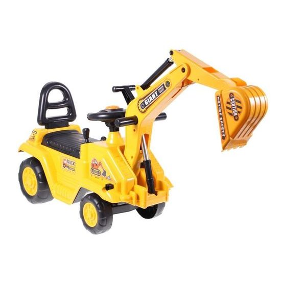Dětské odrážedlo 2v1 Bagr s nočníkem