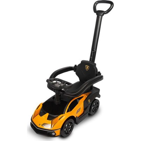 Odrážedlo s vodící tyčí Lamborghini Essenza orange