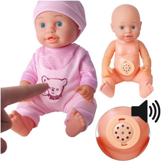 Interaktivní panenka s příslušenstvím Lucky Doll 30 cm