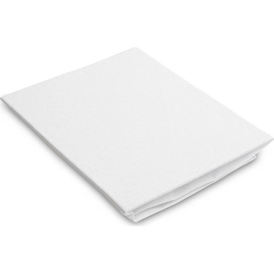 Prostěradlo do kolébky JERSEY bílé 90x40 cm