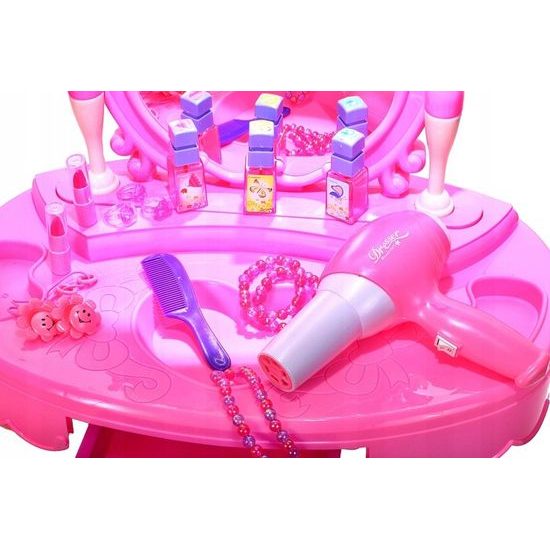 Dětský toaletní stoleček s příslušenstvím Glamour Mirror
