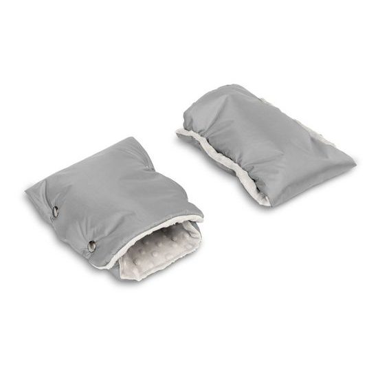 Rukávník na kočárek Minky šedý