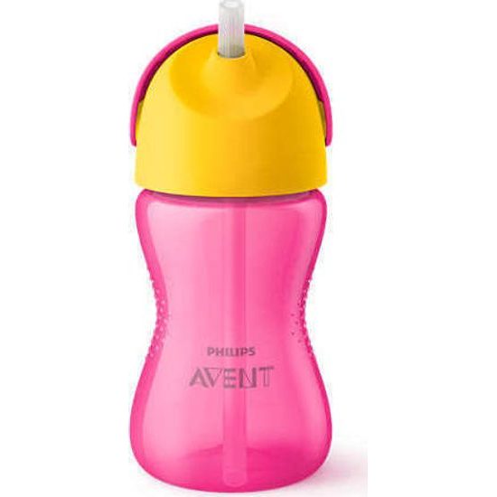 Philips AVENT Hrneček s ohebným brčkem 300 ml dívka