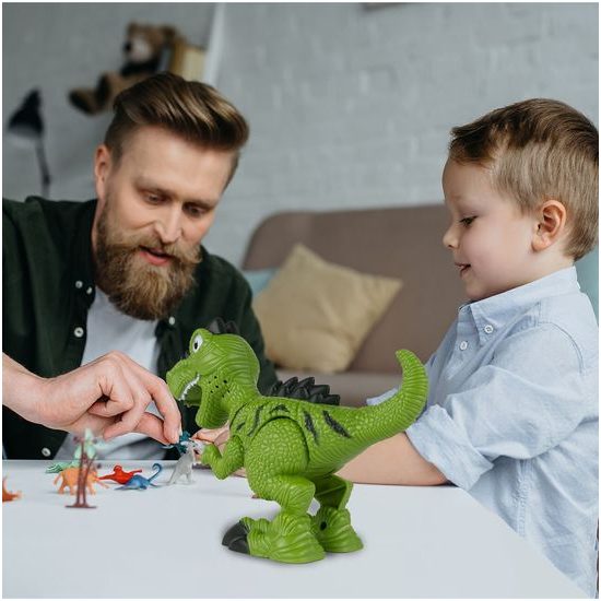 Interaktivní dinosaurus se světlem a zvuky T-Rex