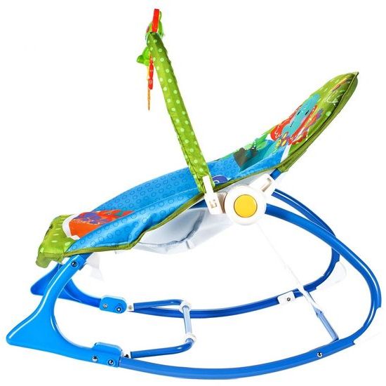 Kojenecké lehátko 3v1 s vibracemi Baby Rocker modré