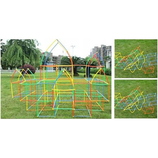 Doris kreativní stavebnice ze slámek Straws Blocks 700 dílků