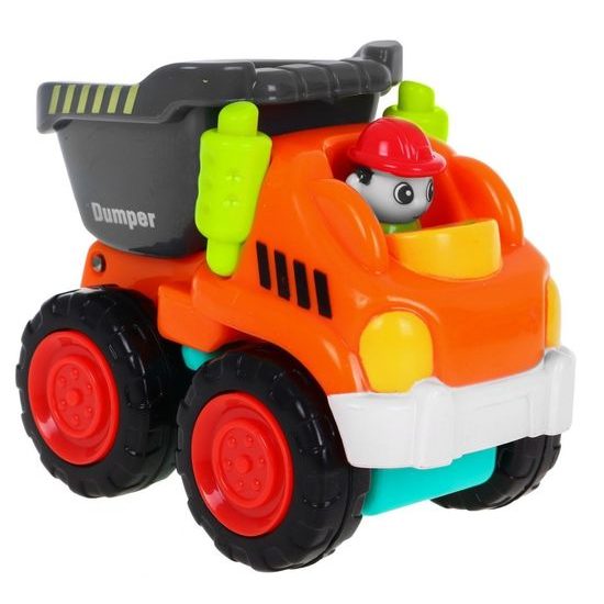 Huile Toys sestava 6 kusů stavebních autíček Construction Vehicle