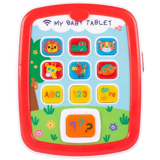Huile Toys interaktivní dětský tablet pro nejmenší MyBaby Tablet