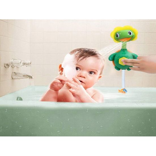 Veselá fontánka do vany pro děti Water Tortoise