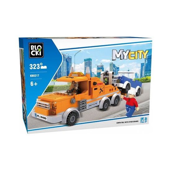 Blocki MyCiyt stavebnice odtahové auto 323 dílků