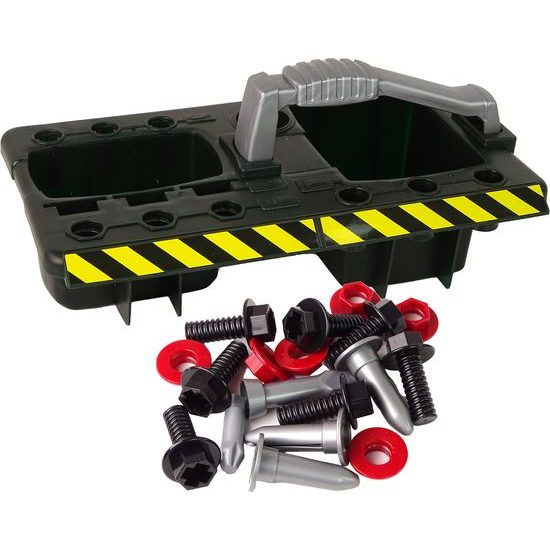 Dětská sada pro kutily se šroubovákem na baterie Zelená