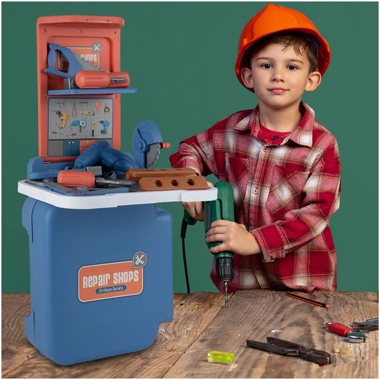 Dětská dílna v kufříčku Repair Shop