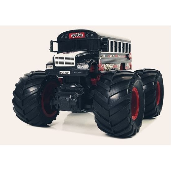 Autobus na dálkové ovládání Bigfoot černý 1:18