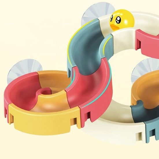 Dětská kuličková dráha do vany Kačenky 48 dílků