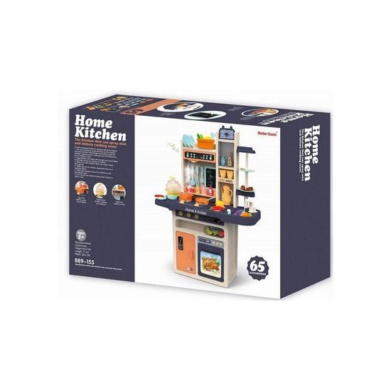 Doris dětská kuchyňka XXL se zvuky a tekoucí vodou-modrá