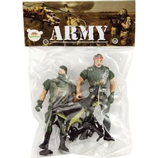 Sada vojáci s doplňky