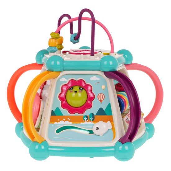 Multifunkční kostka pro nejmenší se zvuky a světly Magic Cube