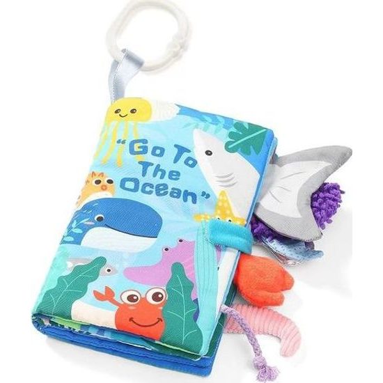Měkká senzorická knížka BabyOno Ocean