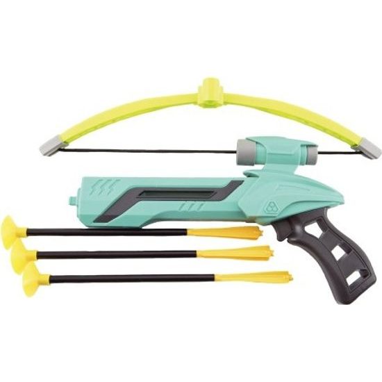 kuše s lukem na přísavky + šípy 3ks