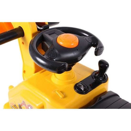 Dětské odrážedlo 2v1 Bagr s nočníkem