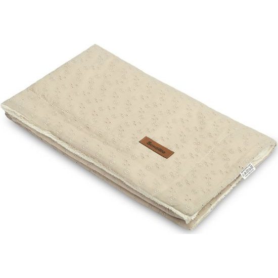 Vyšívaná deka deka s plyšem 80x100 cm