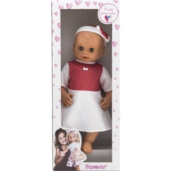 Panenka/Miminko Hamiro mrkací šaty bílé