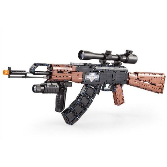 CaDA dětský samopal AK-47 EE stavebnice 738 dílků